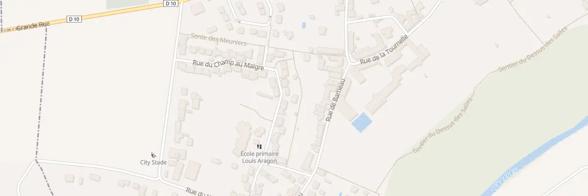 Plan du 18 Rue du Champ au Maigre à Solers