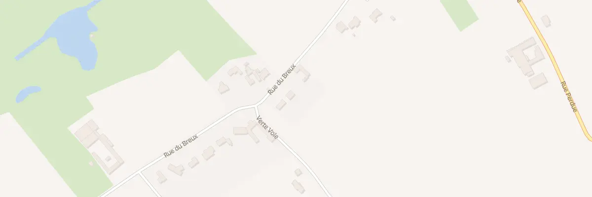 Plan du 1634 Rue du Breux à Lestrem