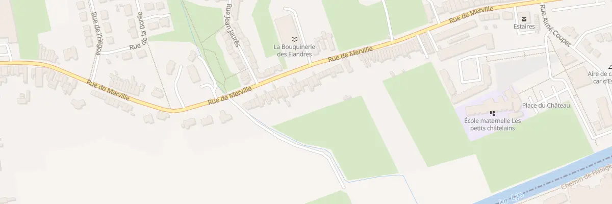 Plan du 133 Rue de Merville à Estaires