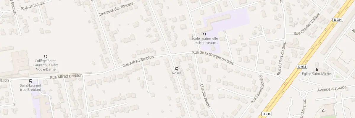 Plan du 25 Rue de la Grange au Bois à Lagny-sur-Marne