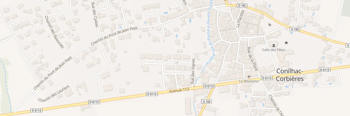 Plan du 16 Rue Dame Jeanne à Conilhac-Corbières