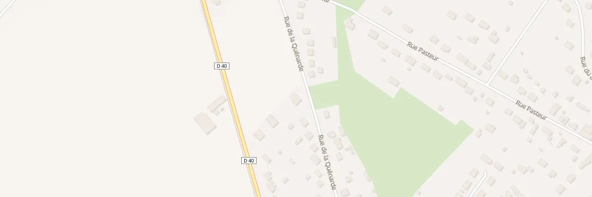 Plan du 43 Rue de la Quénarde à Corquilleroy
