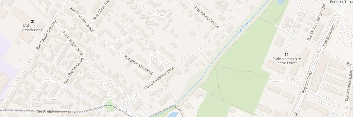 Plan du 1 Rue Dnieprovski à Châlette-sur-Loing