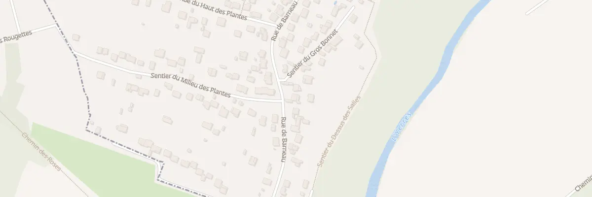 Plan du 29T Rue de Barneau à Solers