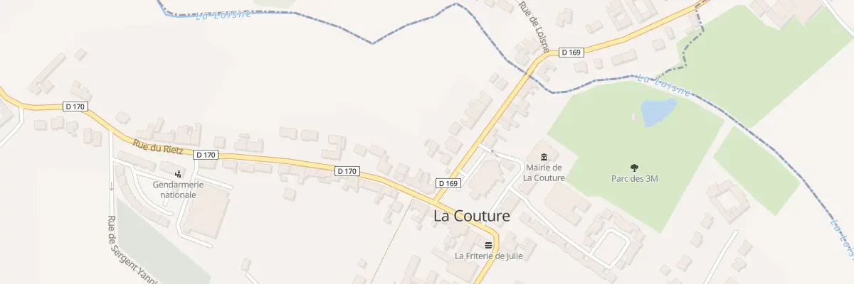Plan du 45 Rue de la Clinche à La Couture