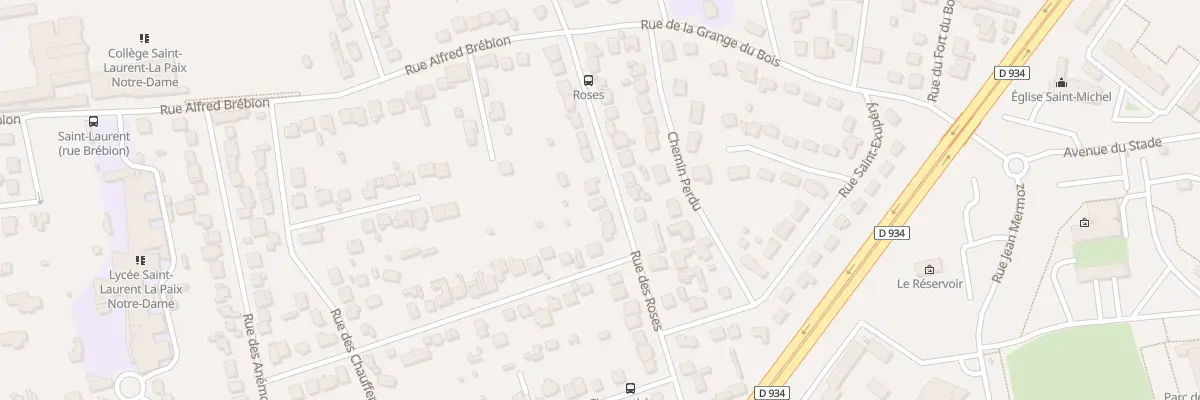 Plan du 20 Rue des Roses à Lagny-sur-Marne