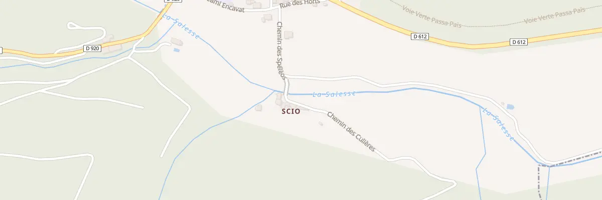 Plan du 5345 Scio à Courniou