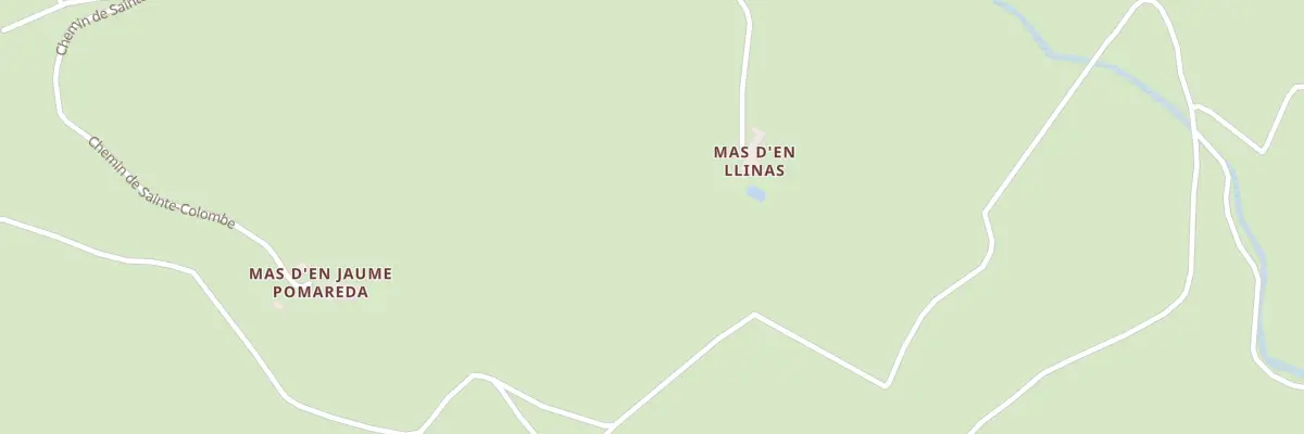 Plan du 114A Mas d’En Llinas à Castelnou
