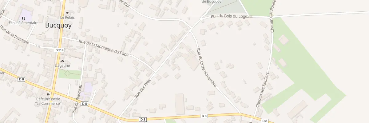 Plan du 8B Rue des Prés à Bucquoy