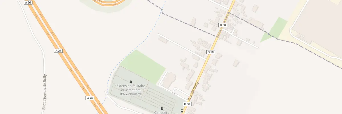 Plan du 68 Rue de Bully à Aix-Noulette