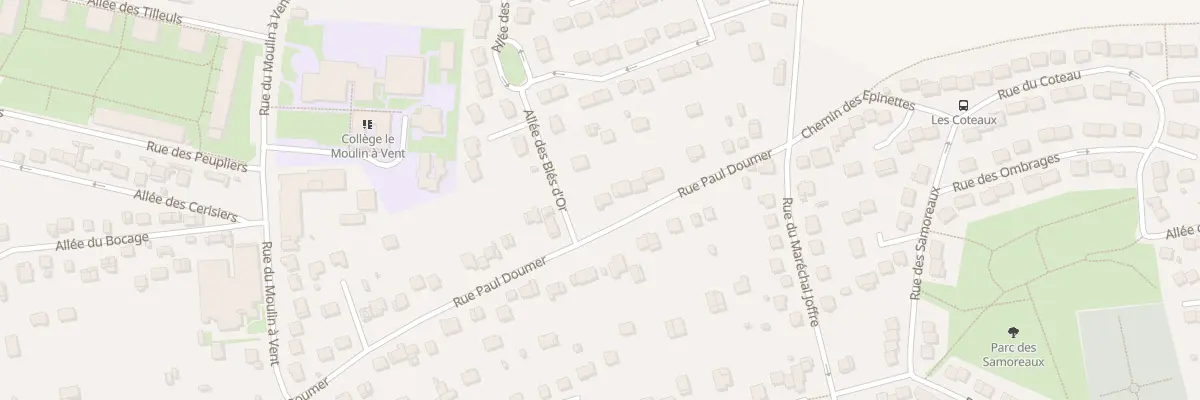 Plan du 39B Rue Paul Doumer à Thorigny-sur-Marne