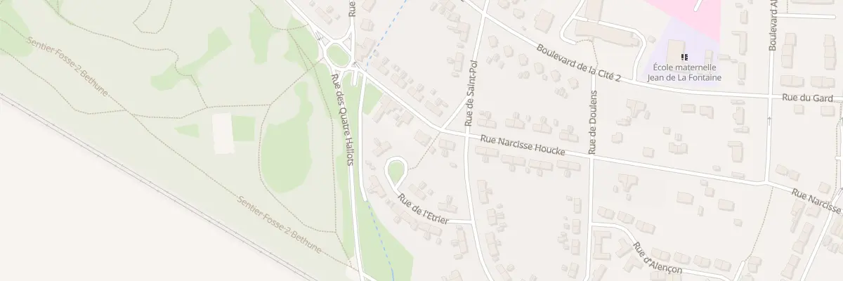 Plan du 49B Rue Narcisse Houque à Bully-les-Mines