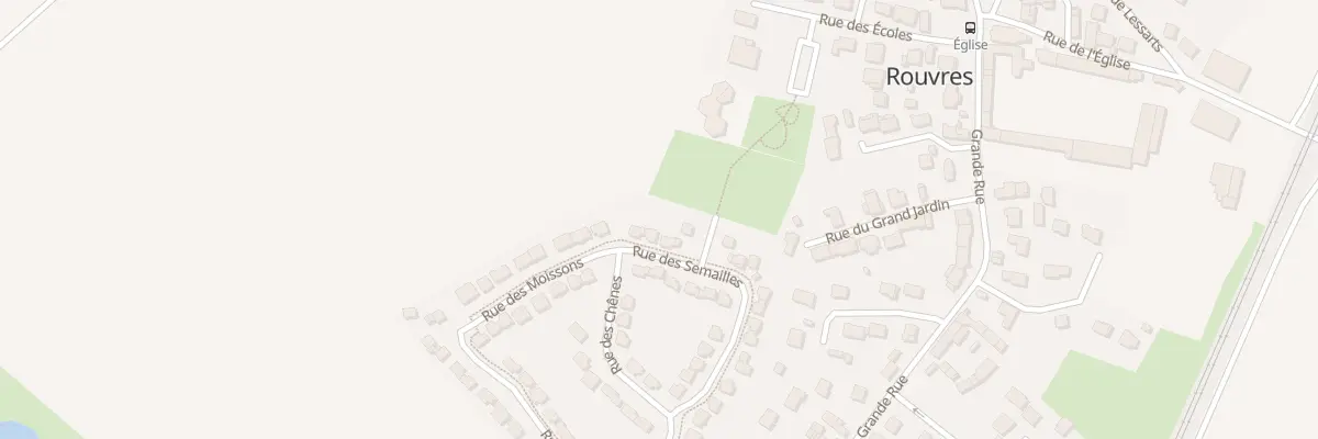 Plan du 28 Rue des Semailles à Rouvres