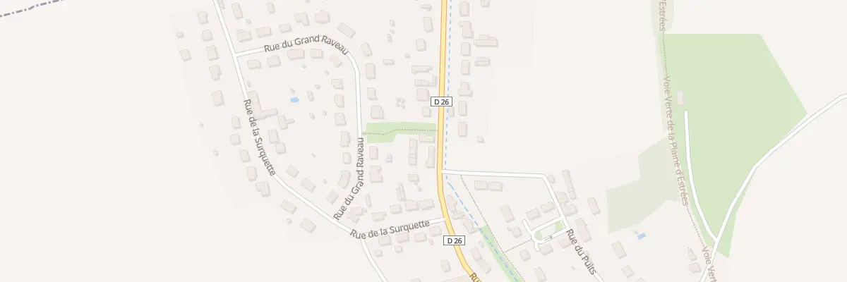 Plan du 835 Rue de Picardie à Longueil-Sainte-Marie