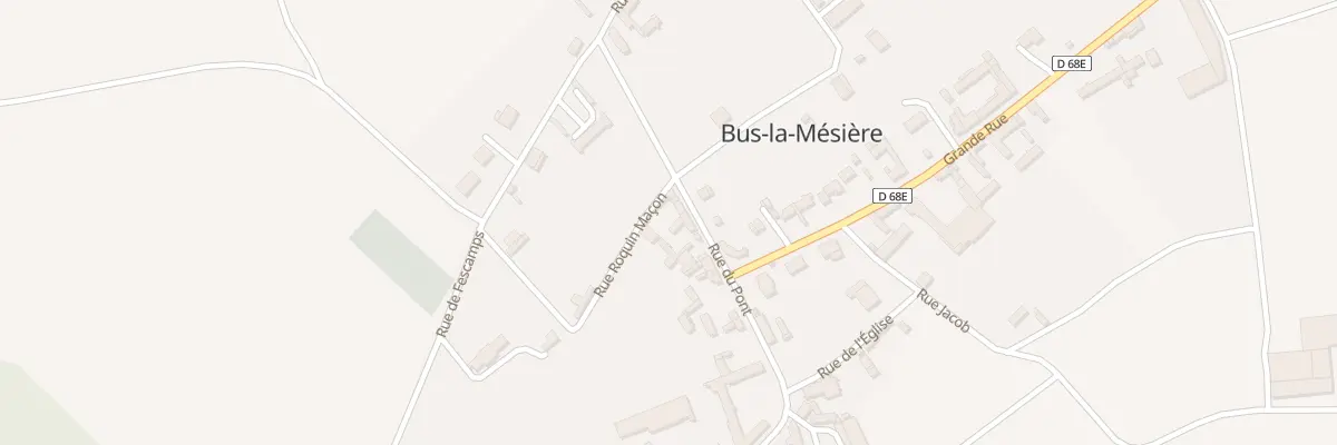 Plan du 17 Rue du Pont à Bus-la-Mésière