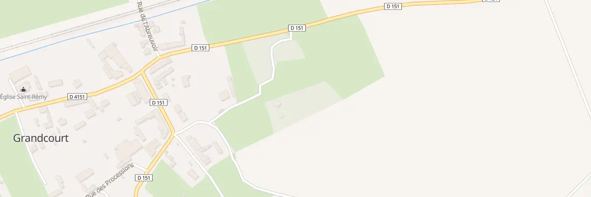 Plan du 3 Rue de Cheviencourt à Grandcourt