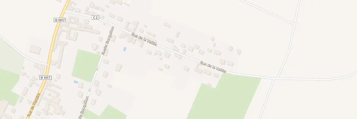 Plan du 20 Rue de la Vallée à Orvillers-Sorel