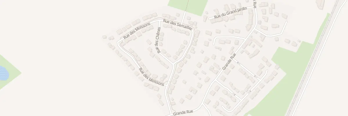 Plan du 1 Rue des Semailles à Rouvres
