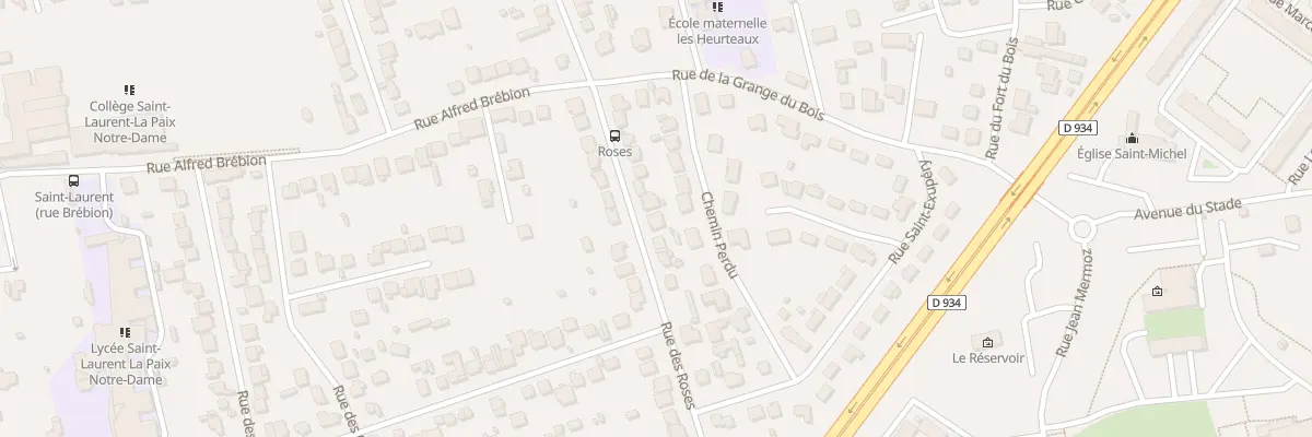 Plan du 13 Rue des Roses à Lagny-sur-Marne