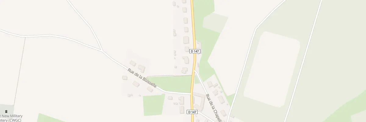Plan du 5 Rue de Pozieres à Fricourt
