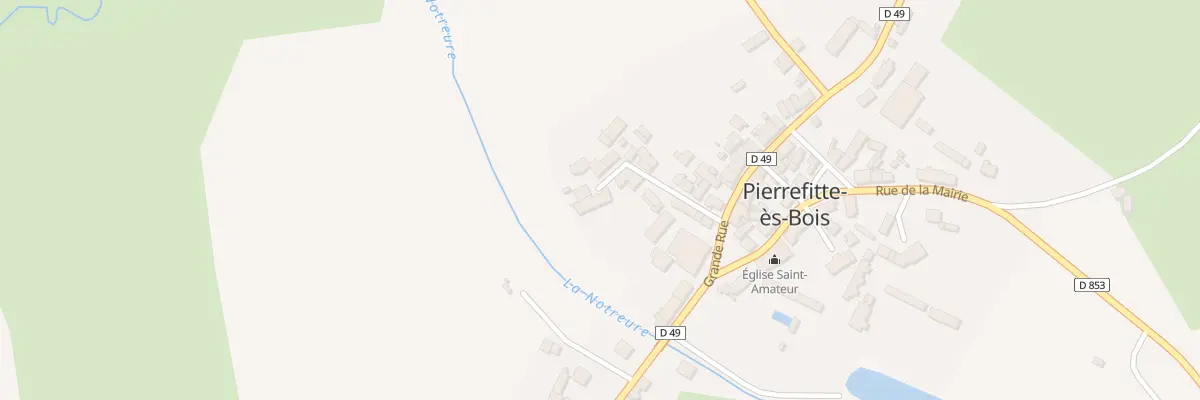 Plan du 5065 Rue du Moulin à Pierrefitte-ès-Bois