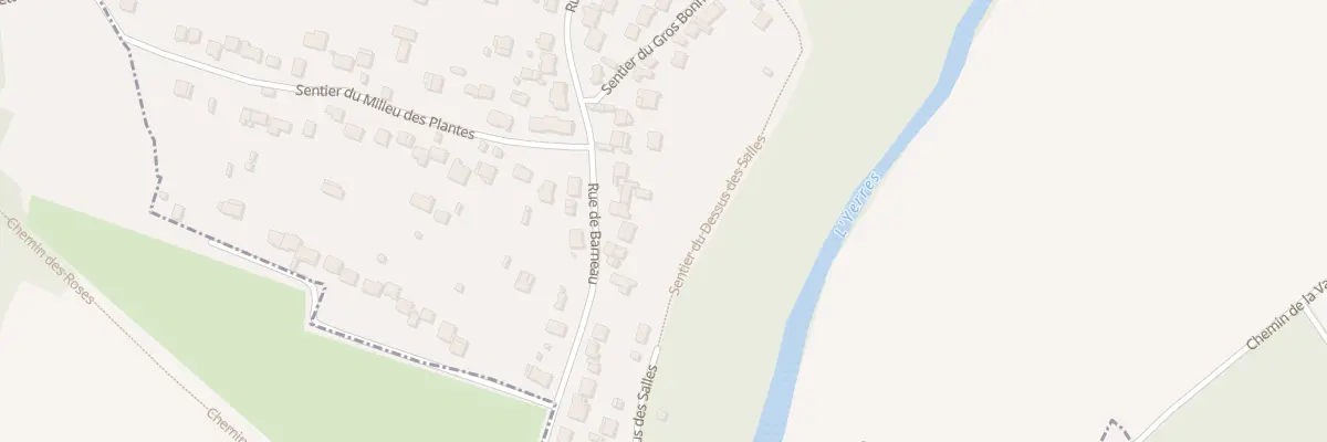 Plan du 33T Rue de Barneau à Solers