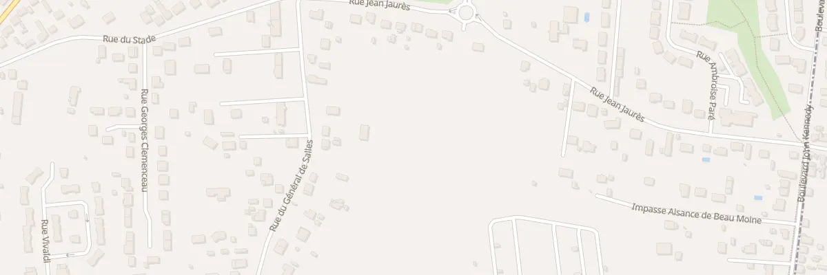 Plan du 40B Rue du Général de Salles à Villemandeur