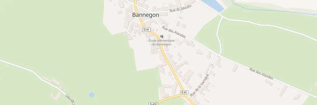 Plan du 16 Rue de la Mairie à Bannegon
