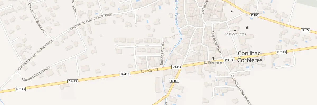 Plan du 15 Rue Dame Jeanne à Conilhac-Corbières