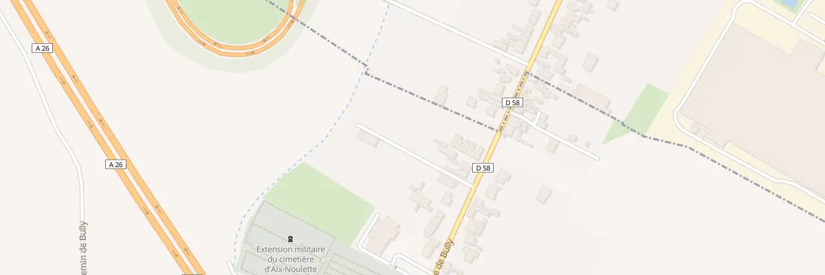 Plan du 78 Rue de Bully à Aix-Noulette