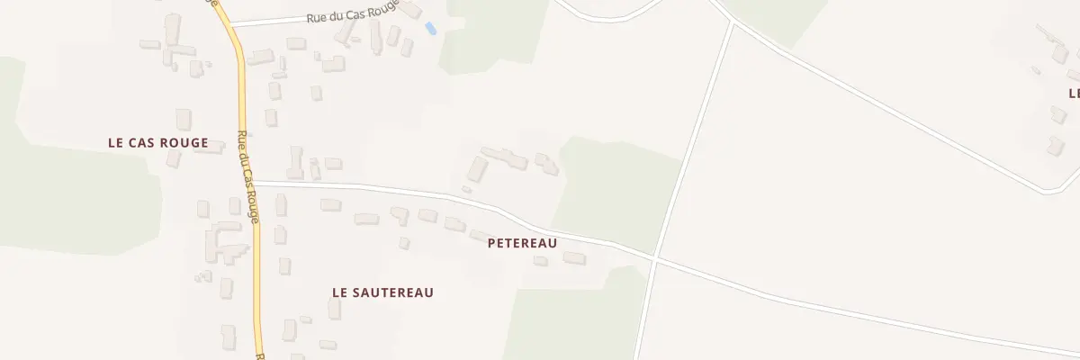Plan du 7 Rue de Petereau à Girolles