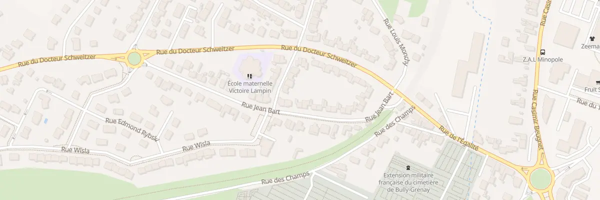 Plan du 24 Rue Jean Bart à Bully-les-Mines