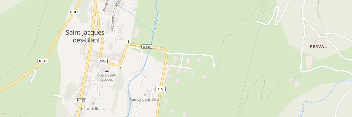 Plan du 2 Lot du Pont à Saint-Jacques-des-Blats