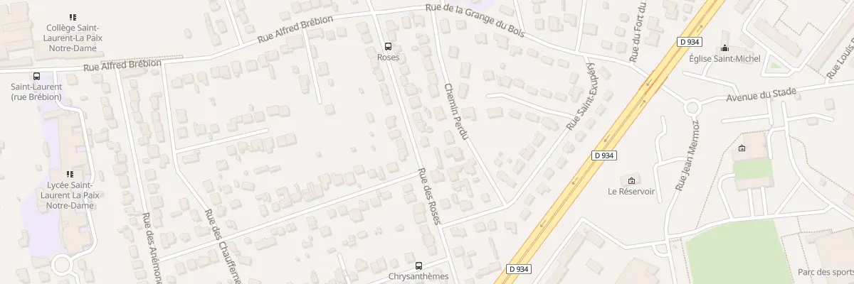Plan du 17 Rue des Roses à Lagny-sur-Marne