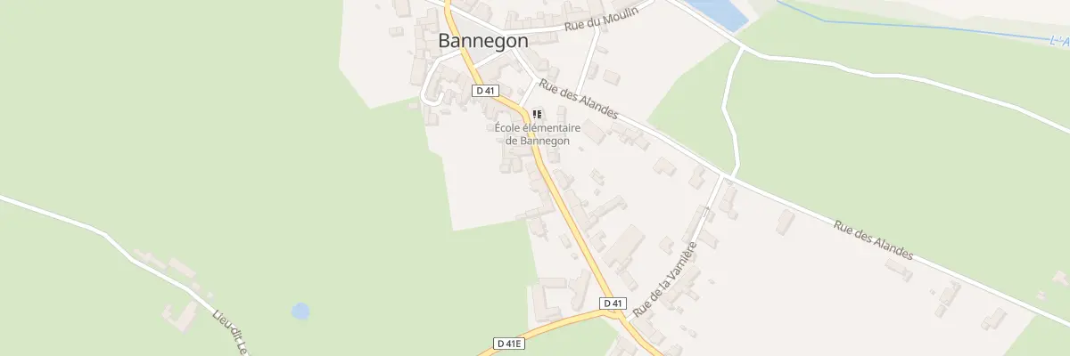 Plan du 16A Rue de la Mairie à Bannegon