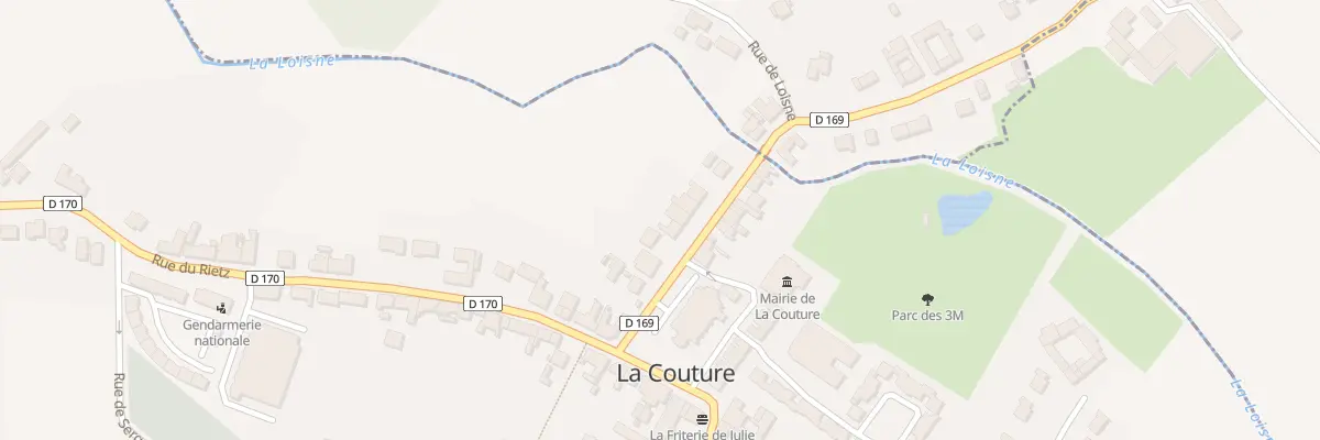 Plan du 83 Rue de la Clinche à La Couture