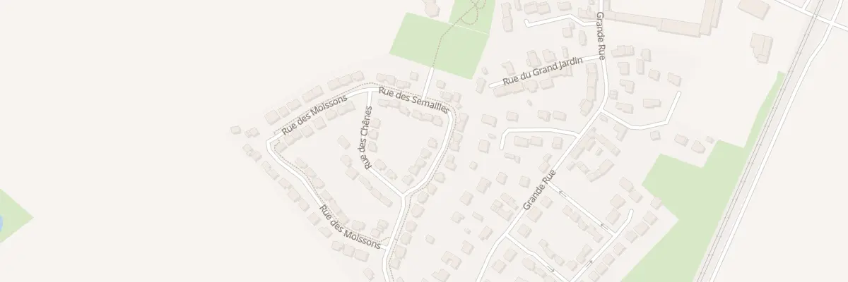 Plan du 9 Rue des Semailles à Rouvres
