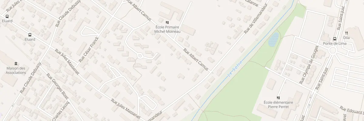 Plan du 3 Rue Albert Camus à Châlette-sur-Loing