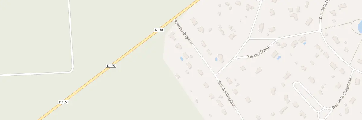 Plan du 39 Rue des Bruyères à Nogent-sur-Vernisson