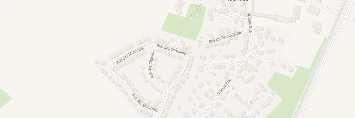 Plan du 13 Rue des Semailles à Rouvres