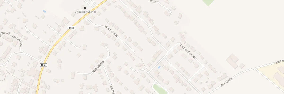 Plan du 201 Rue des Iris à Marœuil