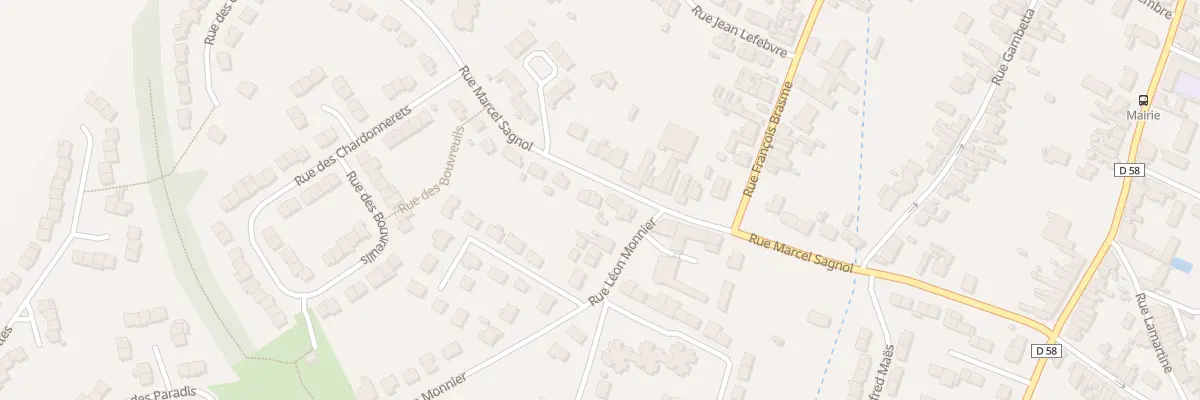 Plan du 35 Rue Marcel Sagnol à Bully-les-Mines