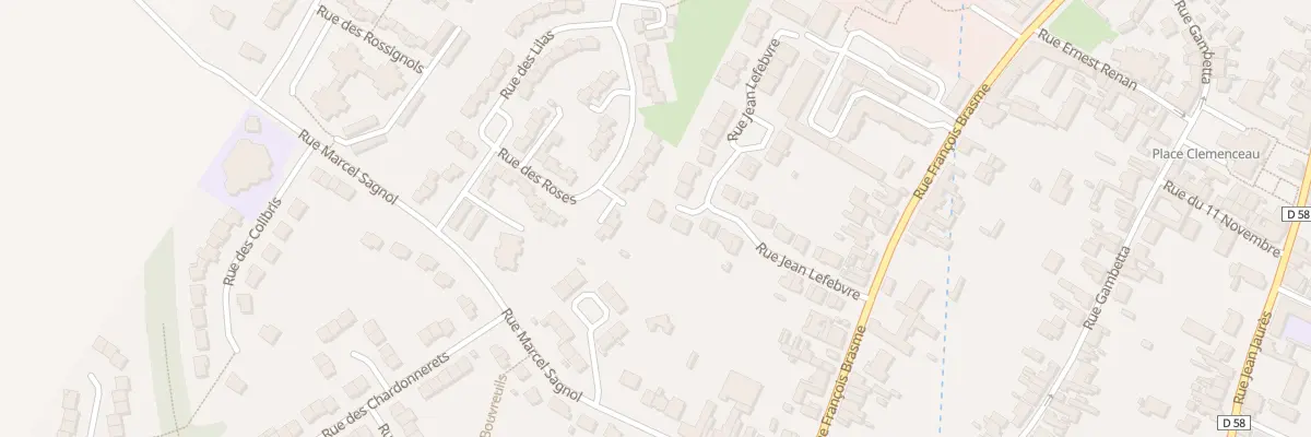 Plan du 15 Rue Jean Lefebvre à Bully-les-Mines