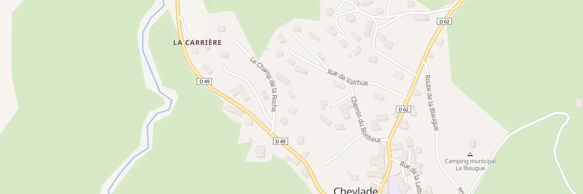 Plan du 6046 Le Bourg à Cheylade
