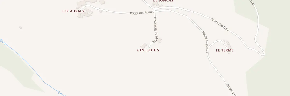 Plan du 5050 Ginestous à Saint-Juéry