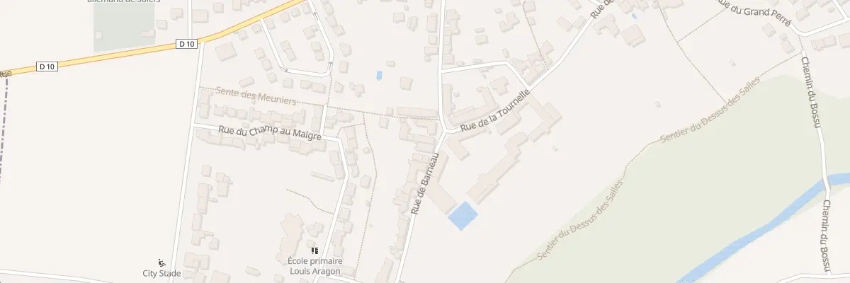 Plan du 12 Rue de Barneau à Solers
