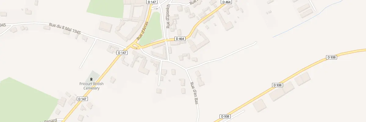 Plan du 5 Rue d’En Bas à Fricourt