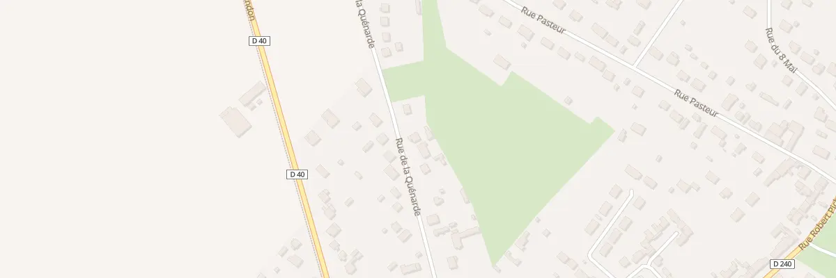 Plan du 50 Rue de la Quénarde à Corquilleroy