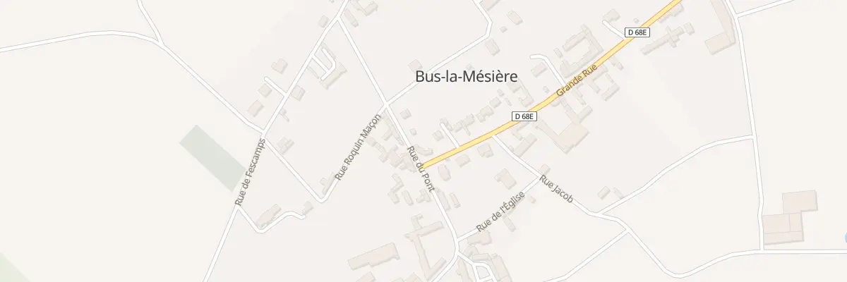 Plan du 10 Rue du Pont à Bus-la-Mésière