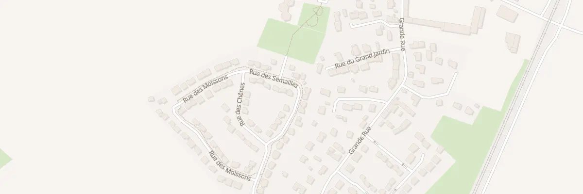 Plan du 11 Rue des Semailles à Rouvres